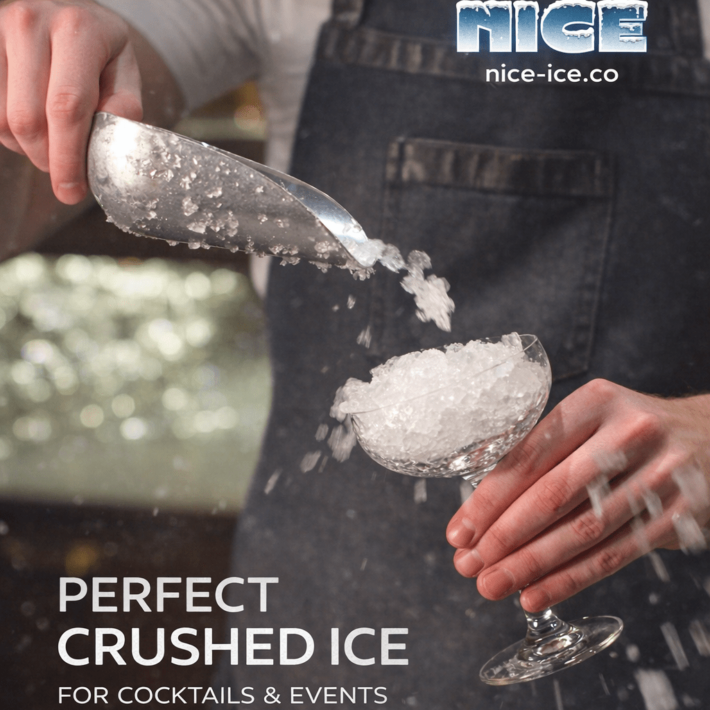Crushed Ice 12Kg - NICE ICE