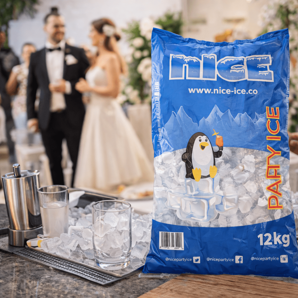 Cube Ice Jumbo Bag 12 kg - NICE ICE