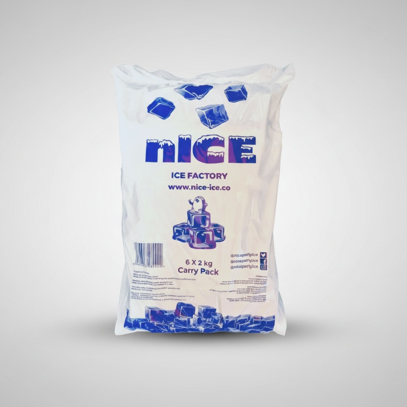 Cube Ice Retail Bag 2kg x 6